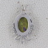 Dendritic Opal 925 Sterling Silver Pendant