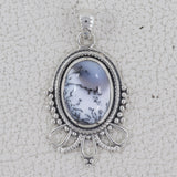 Dendritic Opal 925 Sterling Silver Pendant