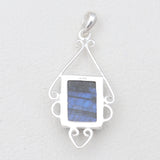 925 Sterling Silver Labradorite Pendants