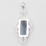925 Sterling Silver Labradorite Pendants