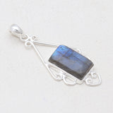 925 Sterling Silver Labradorite Pendants