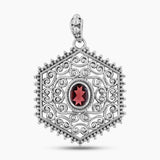 925 Sterling Silver Amethyst Pendants