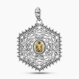 925 Sterling Silver Amethyst Pendants