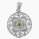 925 Sterling Silver Amethyst Pendants