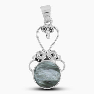 925 Sterling Silver Serpentine Pendants