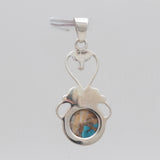 925 Sterling Silver Spiny Oyster Turquoise Pendants