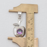 Garnet Silver Pendants