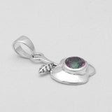 Garnet Silver Pendants