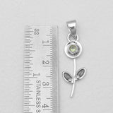 Peridot Silver Pendants