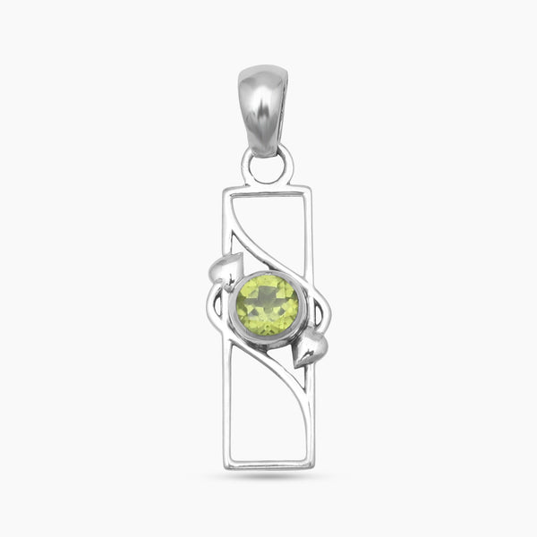 Garnet Silver Pendants