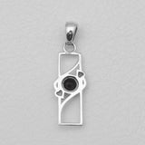 Garnet Silver Pendants