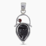 925 Sterling Silver Citrine Pendant