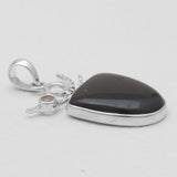 Black Onyx Silver Pendants