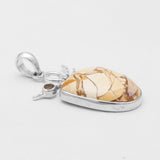 Brecciated Mookaite Silver Pendants