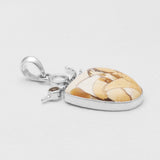 Brecciated Mookaite Silver Pendants