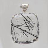 Tourmalated Quartz Silver Pendants