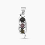 Tourmaline Silver Pendants