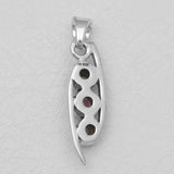 Tourmaline Silver Pendants