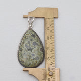 Rainforest Jasper Silver Pendants