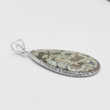 Rainforest Jasper Silver Pendants
