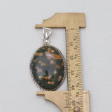 Ocean Jasper Silver Pendants
