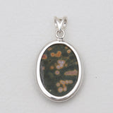 Ocean Jasper Silver Pendants