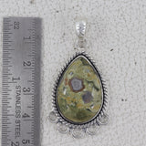 Ocean Jasper Gemstone Pendant