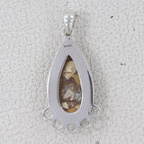 925 Sterling Silver Brecciated Mookaite Pendants