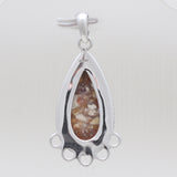925 Sterling Silver Brecciated Mookaite Pendants