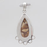 925 Sterling Silver Brecciated Mookaite Pendants