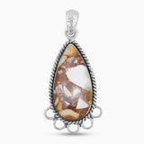 925 Sterling Silver Brecciated Mookaite Pendants