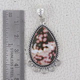 925 Silver Ocean Jasper Pendant