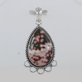 925 Silver Ocean Jasper Pendant