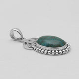 Chrysocolla Silver Pendants