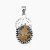 Ocean Jasper Silver Pendants