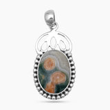 Ocean Jasper Silver Pendants