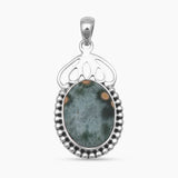 Ocean Jasper Silver Pendants