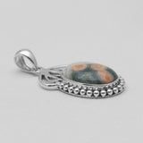 Ocean Jasper Silver Pendants