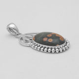 Ocean Jasper Silver Pendants