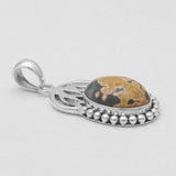 Ocean Jasper Silver Pendants