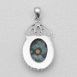 Ocean Jasper Silver Pendants