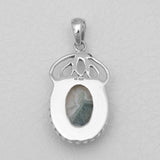 Ocean Jasper Silver Pendants