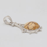 Brecciated Mookaite Silver Pendants
