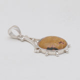 Brecciated Mookaite Silver Pendants