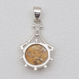 Brecciated Mookaite Silver Pendants