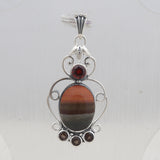Polychrome Jasper Silver Jewelry Sets