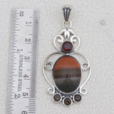 Polychrome Jasper Silver Jewelry Sets