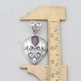 925 Sterling Silver Ruby Pendants