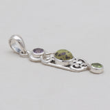 Tasmanian Serpentine Silver Jewelry Sets