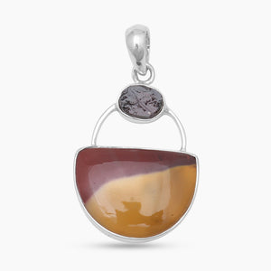 Mookaite Silver Pendants